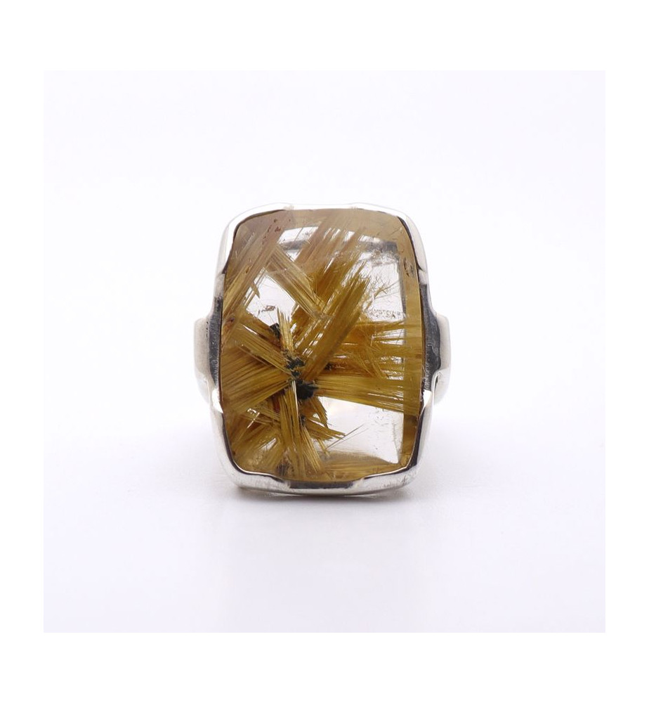 quartz rutile étoilé bijou