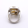bague quartz rutile artisanale