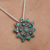 pendentif turquoise femme