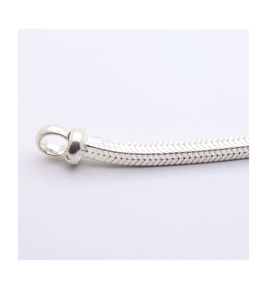 bracelet snake argent