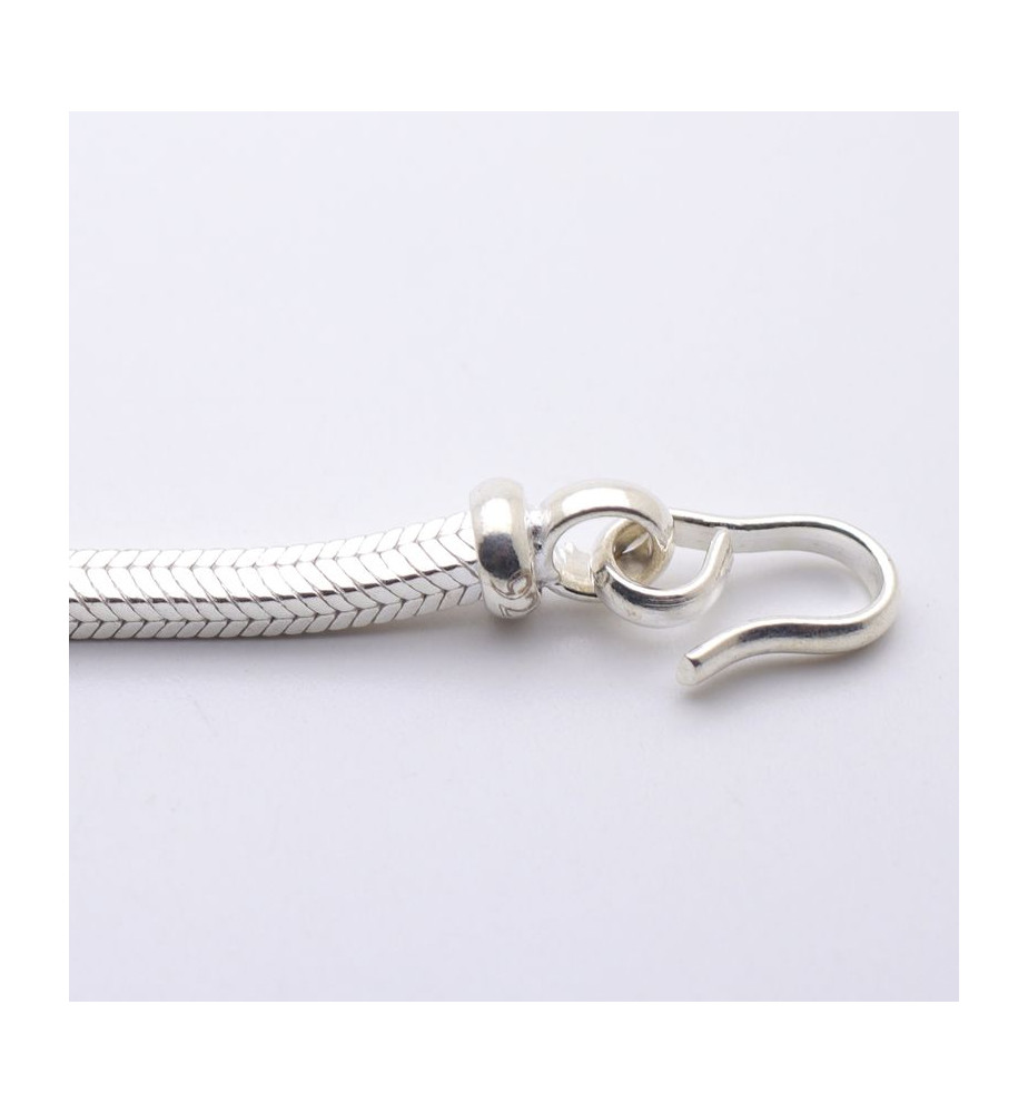 bracelet serpent argent