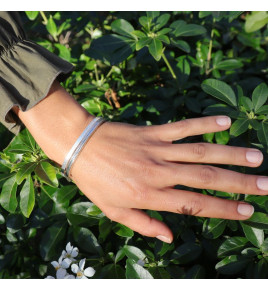 bracelet maille serpent