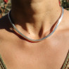 chaine argent snake
