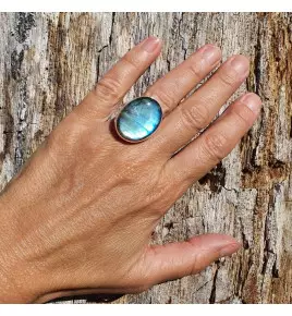 bague labradorite argent 925