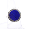 bague lapis lazuli argent femme