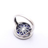 bague lapis lazuli argent