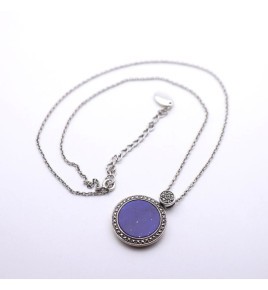 lapis lazuli collier femme