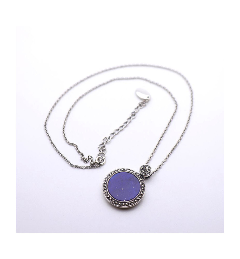 lapis lazuli collier femme