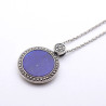 collier lapis lazuli argent