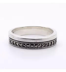 anneau argent femme