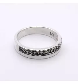 anneau argent femme