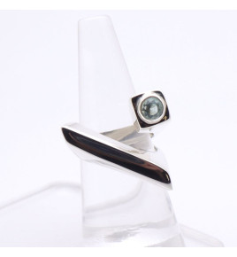 bague obsidienne femme