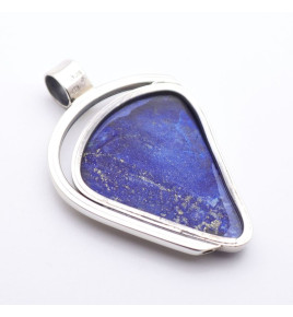 pendentif lapis lazuli cabochon