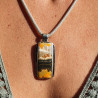 pendentif jaspe bourdon