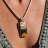pendentif en jaspe bumblebee