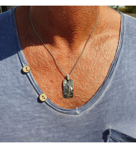 pendentif argent homme