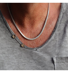 chaine serpent homme