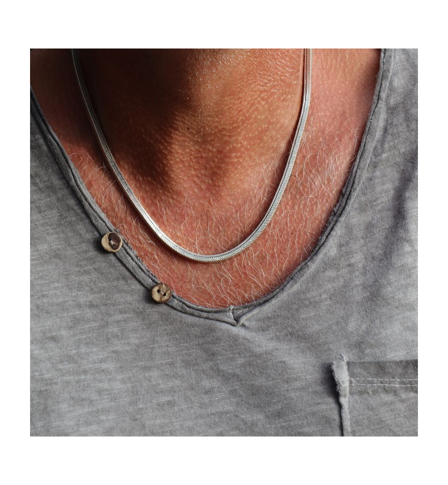 chaine serpent homme