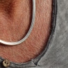 chaine serpent argent homme