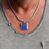 pendentif lapis lazuli homme
