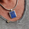 pendentif lapis lazuli argent homme