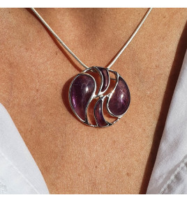 améthyste pendentif