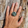 bague argent séraphinite