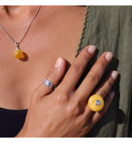 bague ambre