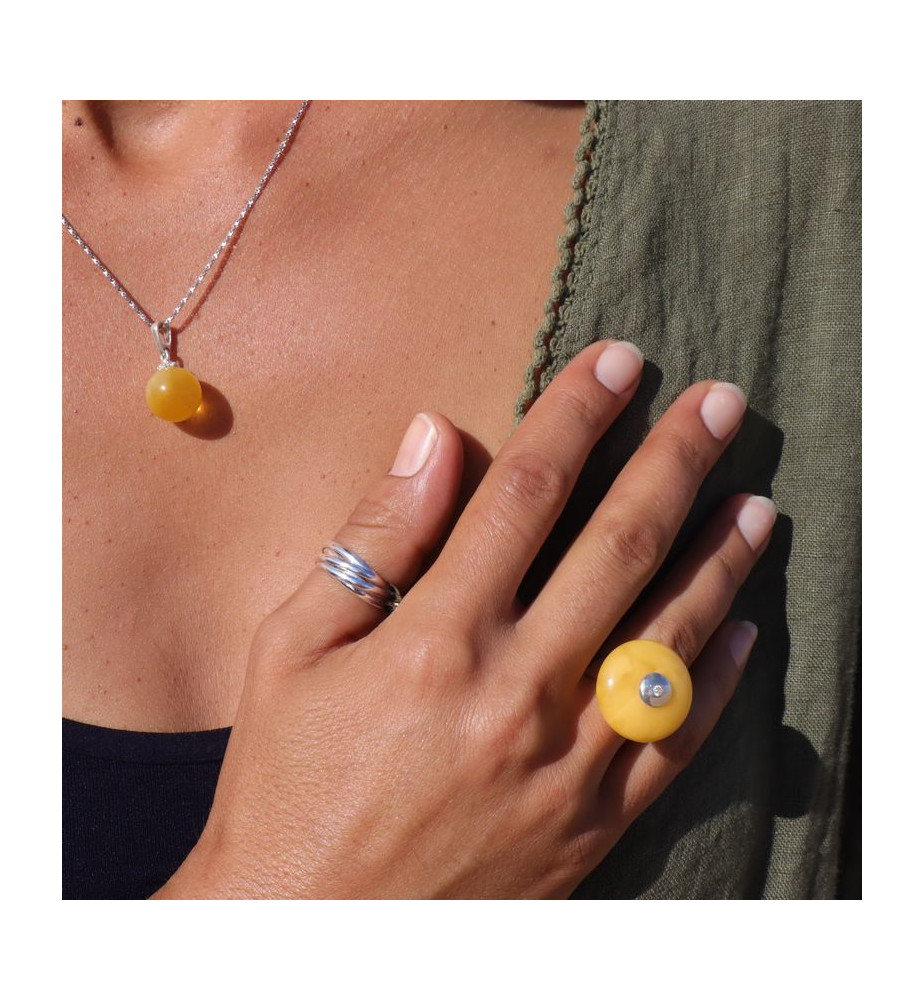bague ambre