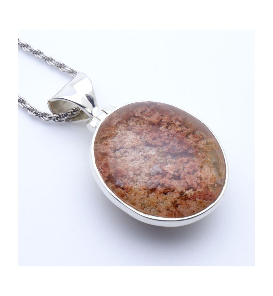 pendentif quartz lodolite