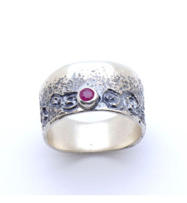 rubis bague