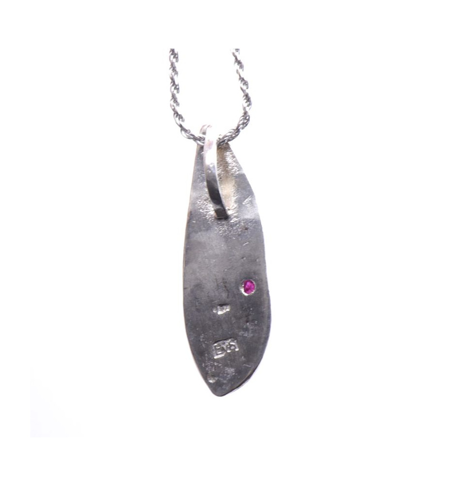 pendentif rubis femme