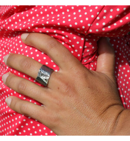 bague grenat créateur