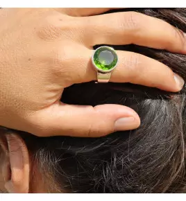 bague obsidienne