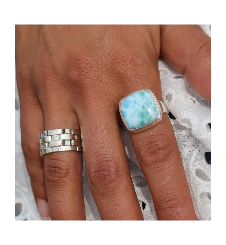 bague larimar fine