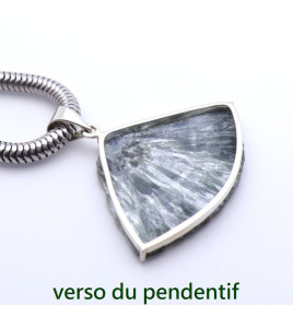 séraphinite pendentif