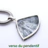 séraphinite pendentif
