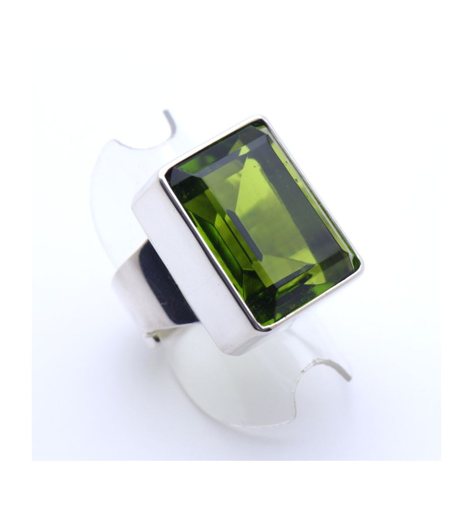 bague obsidienne femme