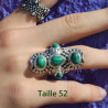 bague malachite femme