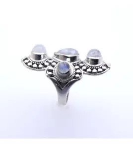 bague pierre de lune