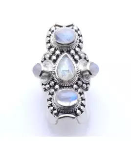 bague pierre de lune