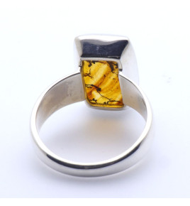 bague argent avec pierre quartz