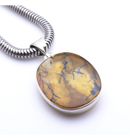 pendentif quartz dendritique
