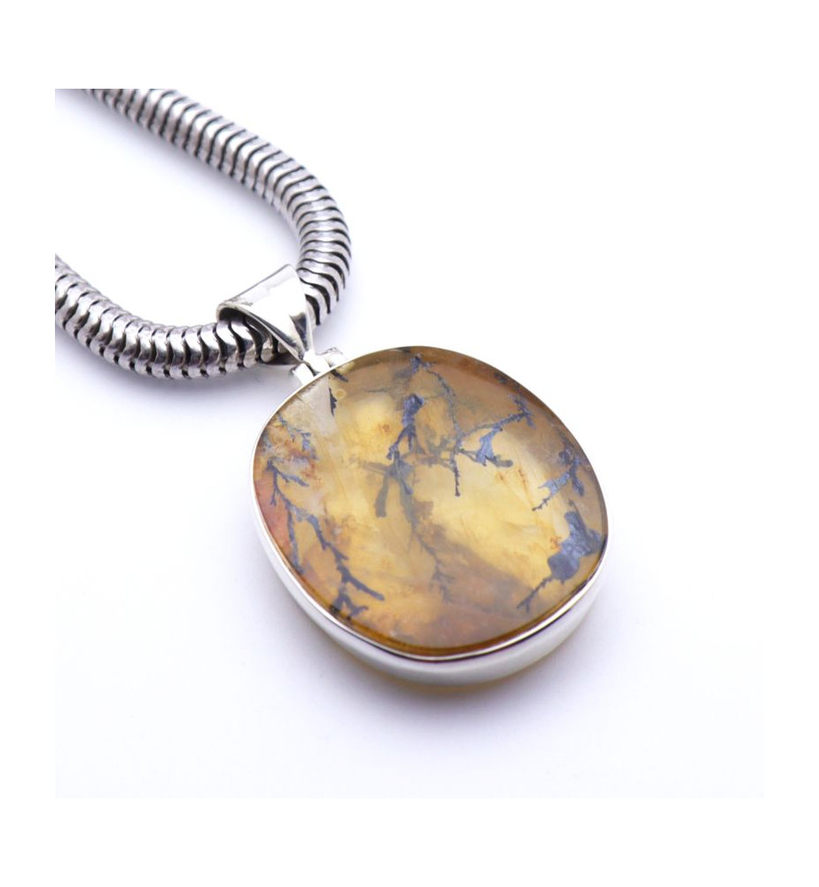 pendentif quartz dendritique