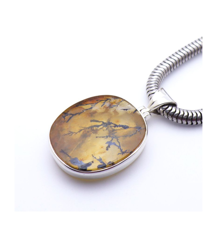 quartz dendritique bijoux