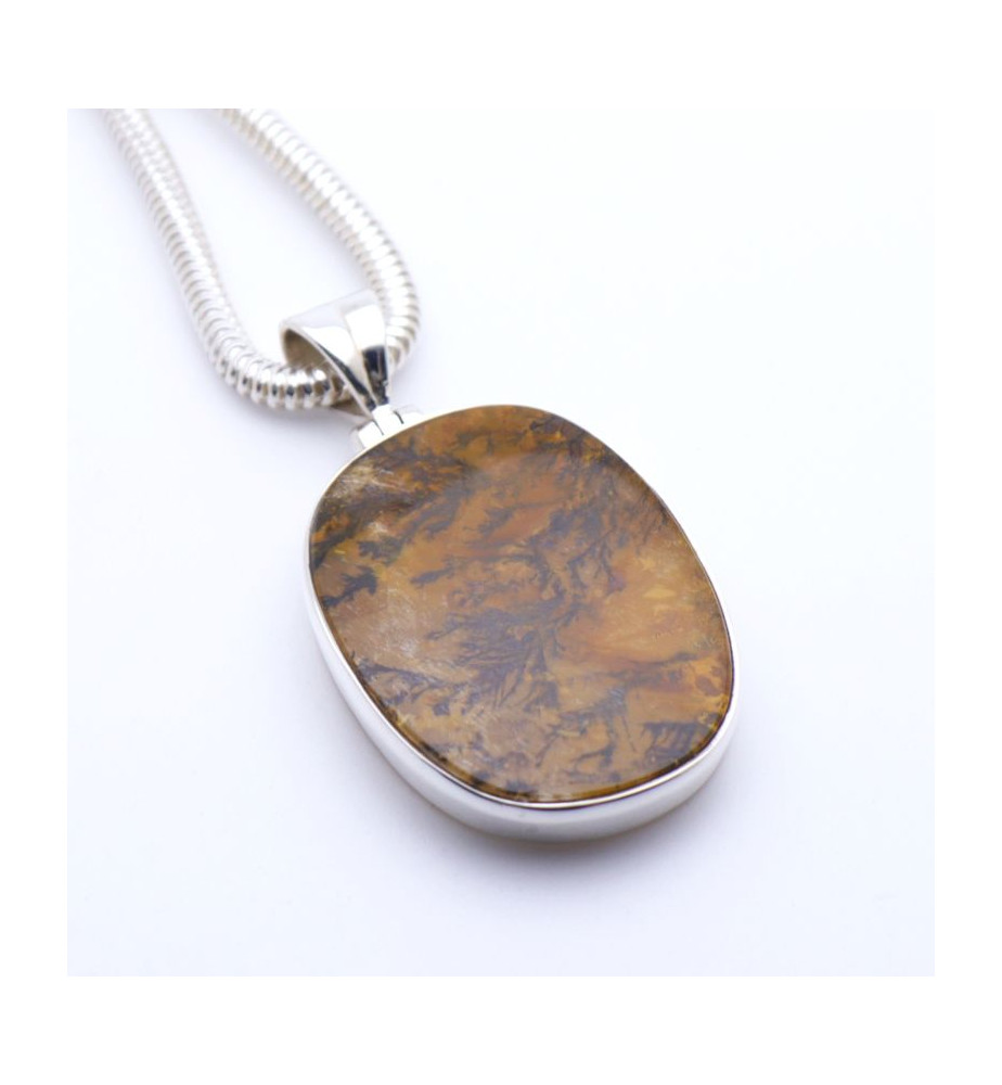 pendentif quartz dendritique