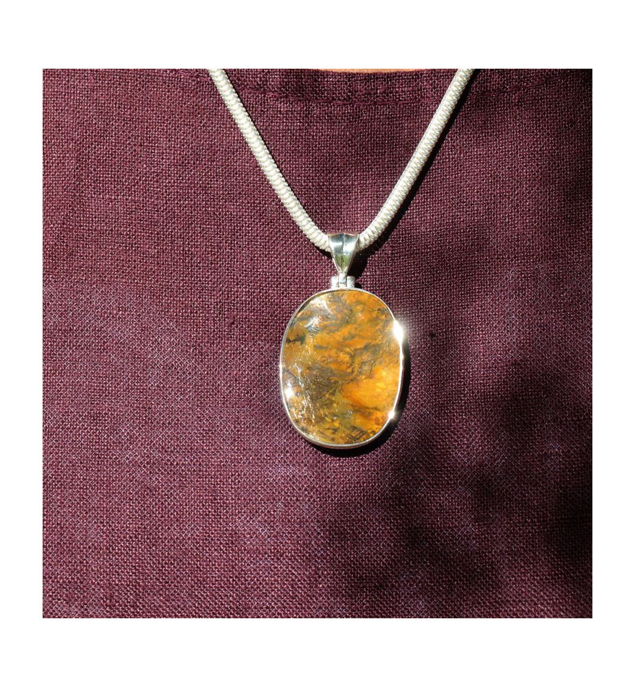 quartz dendritique pendentif