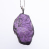 pendentif purpurite argent