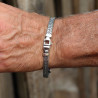 bracelet homme argent