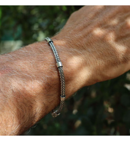 bracelet homme en argent